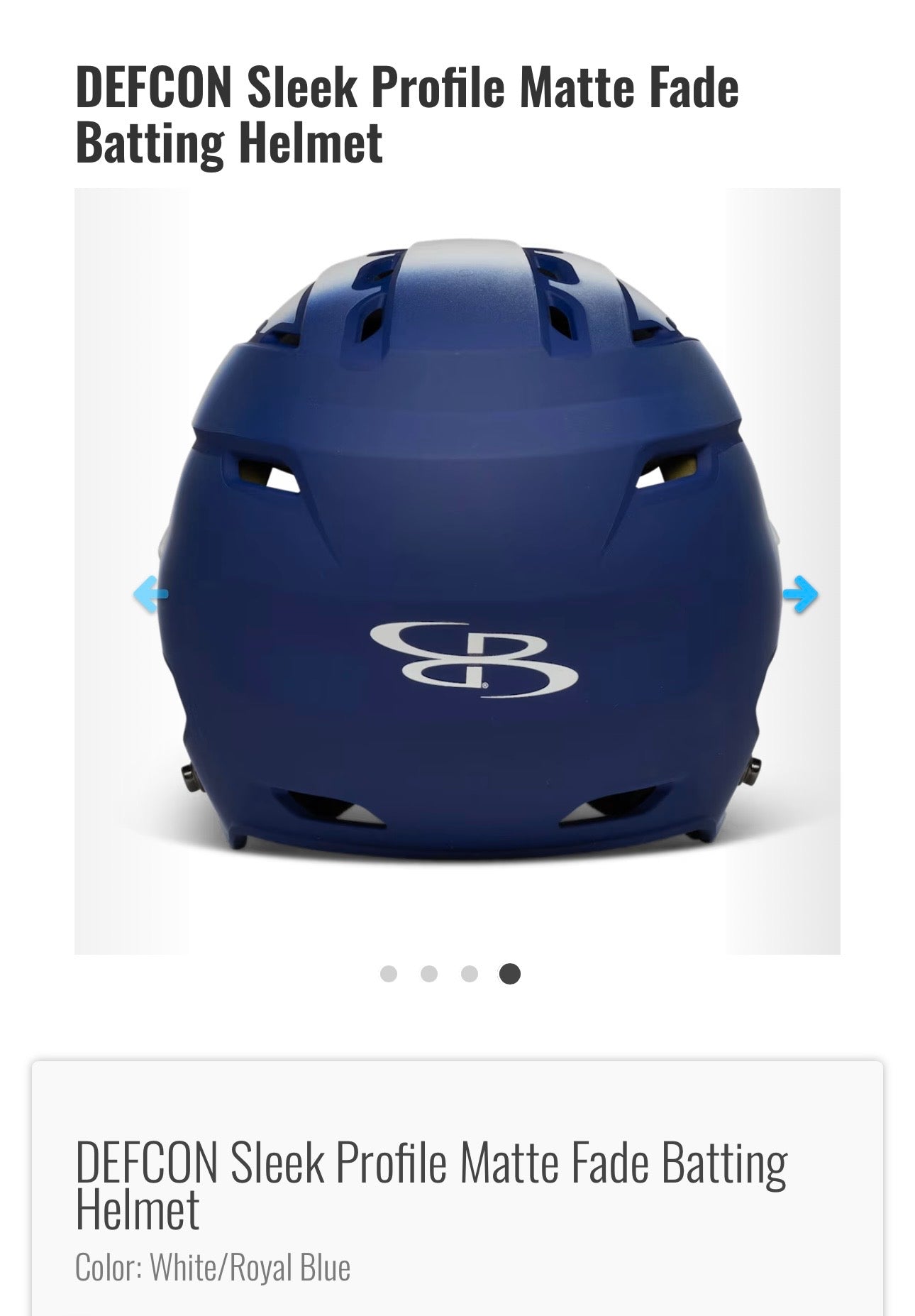 Batting Helmet with Facemask