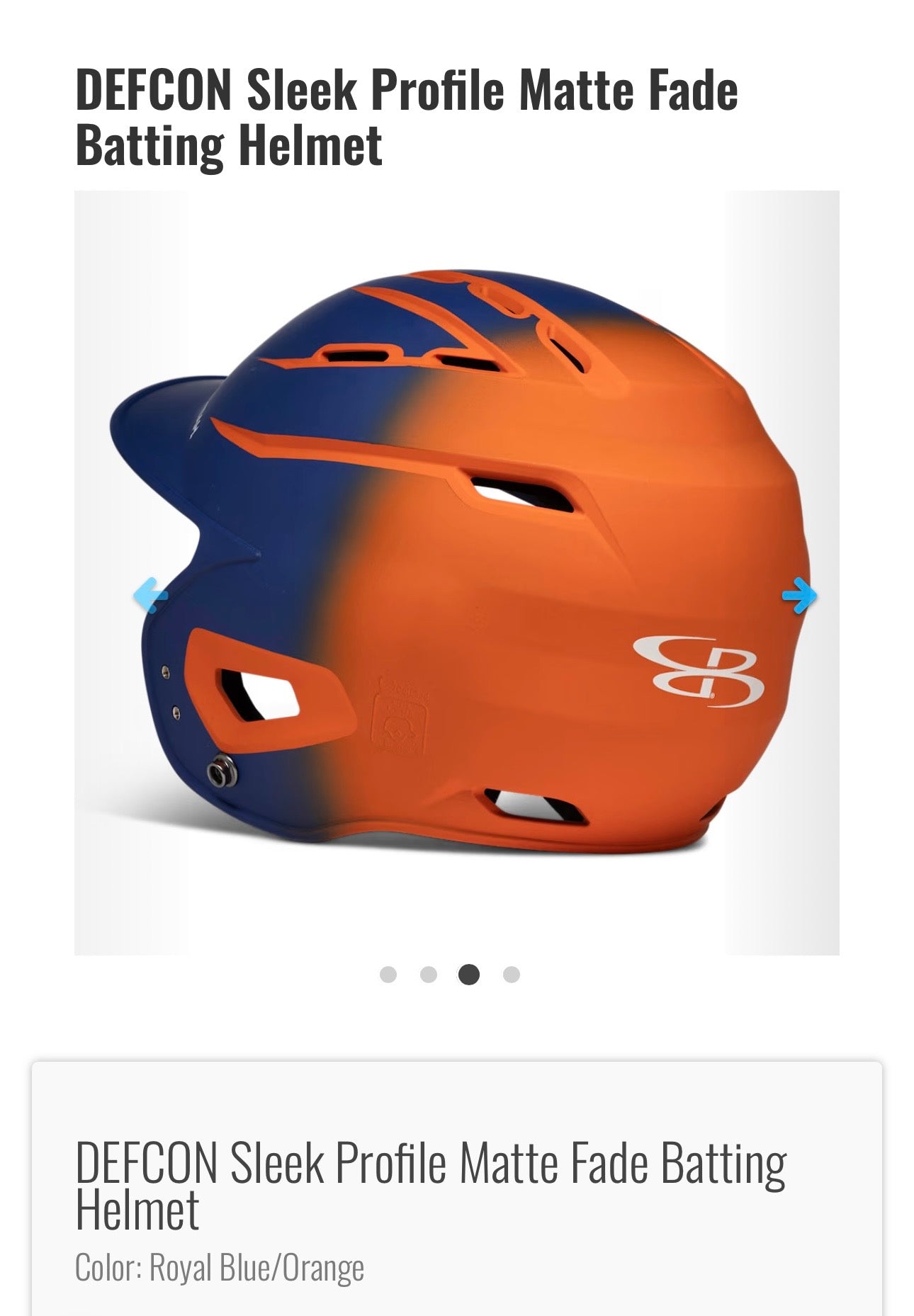 Batting Helmet with Facemask