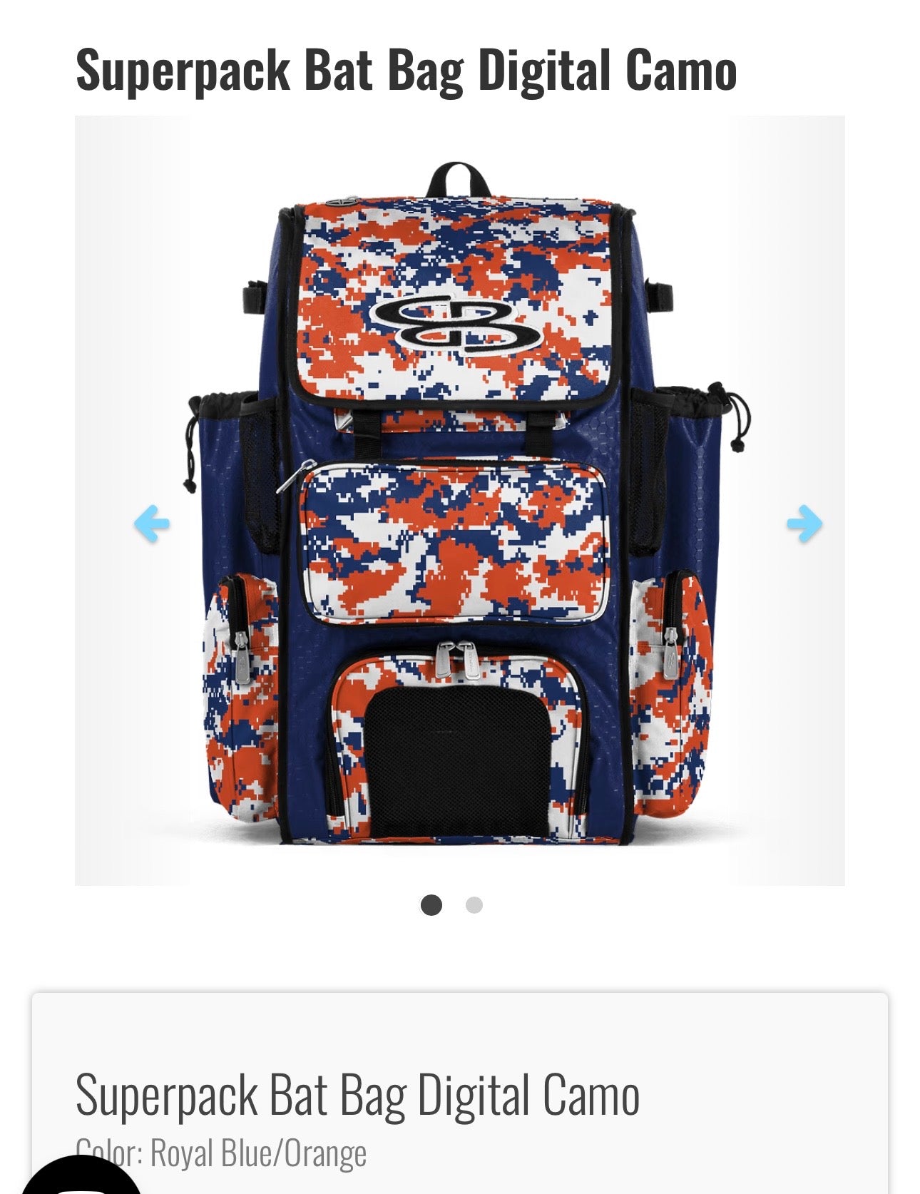 SuperPack Bat Bag
