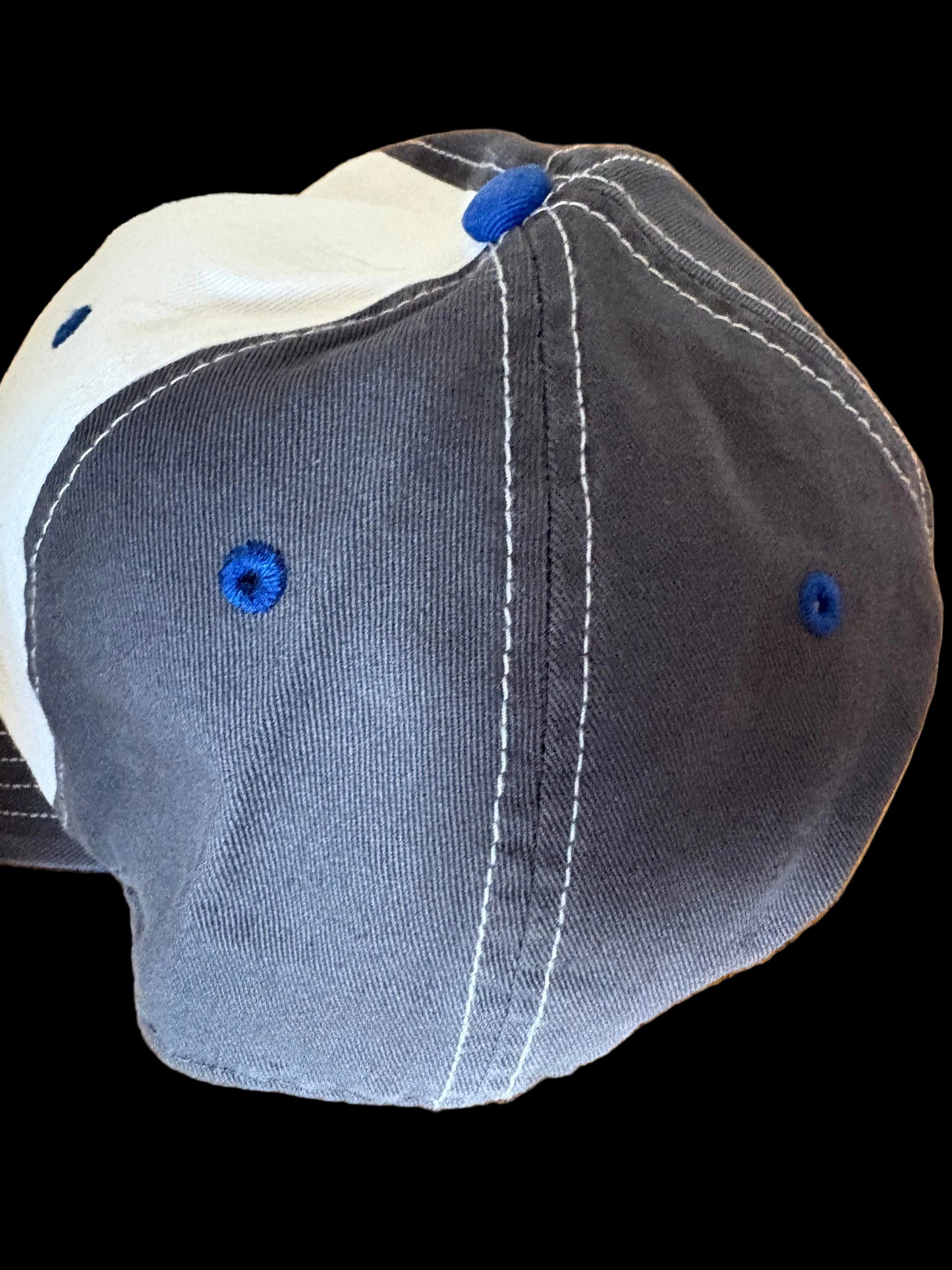 KBS White/Charcoal Hat