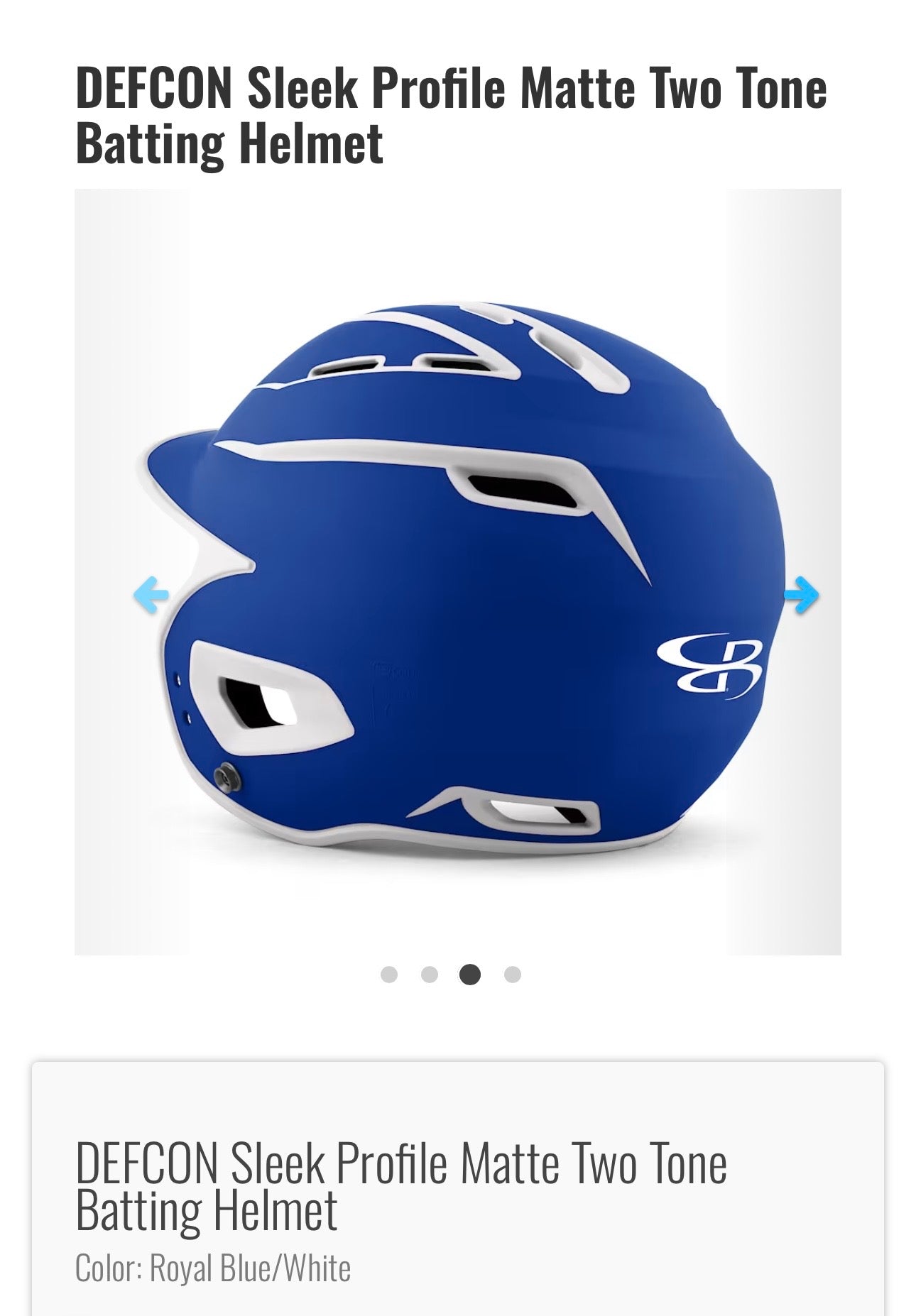 Batting Helmet with Facemask
