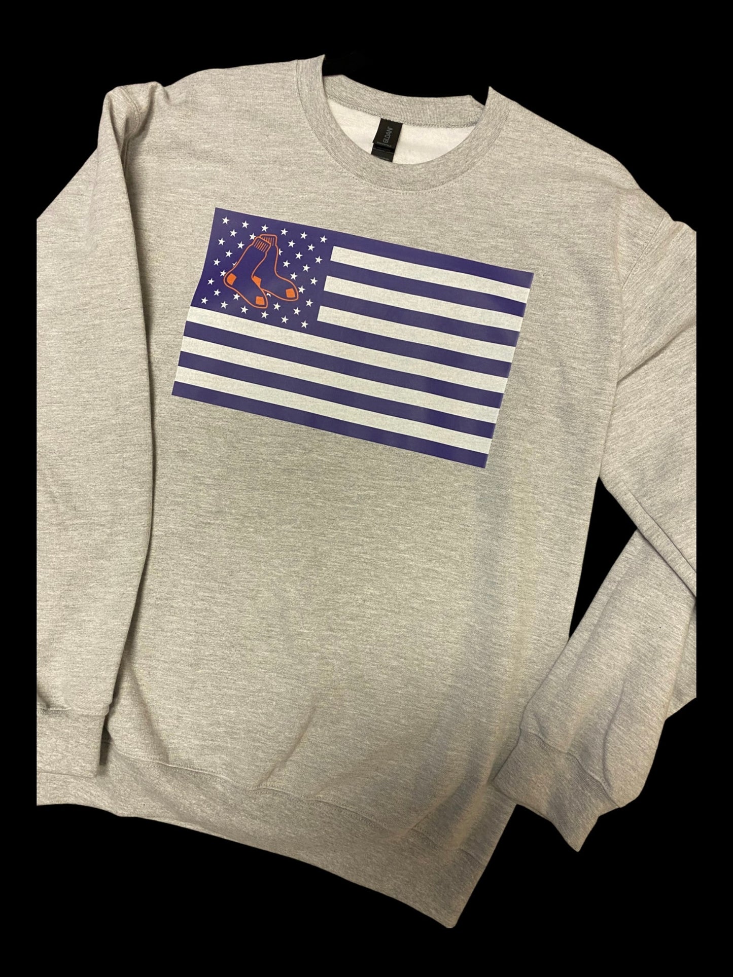 Sport Grey Flag Crewneck Sweatshirt