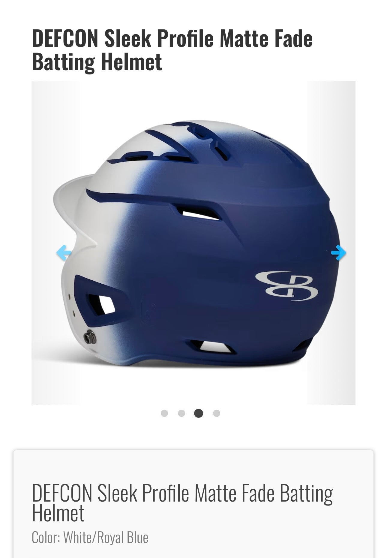 Batting Helmet with Facemask