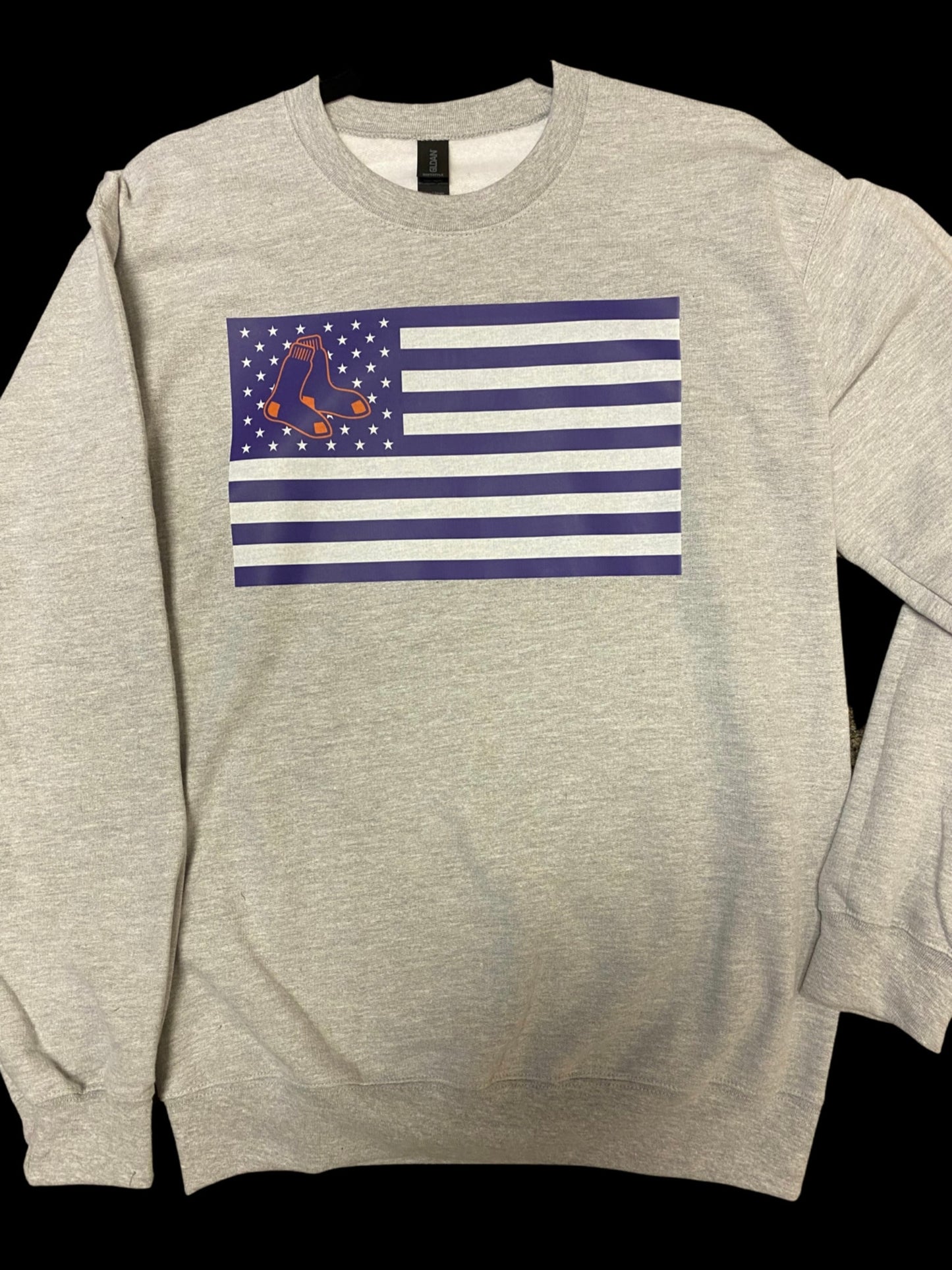 Sport Grey Flag Crewneck Sweatshirt