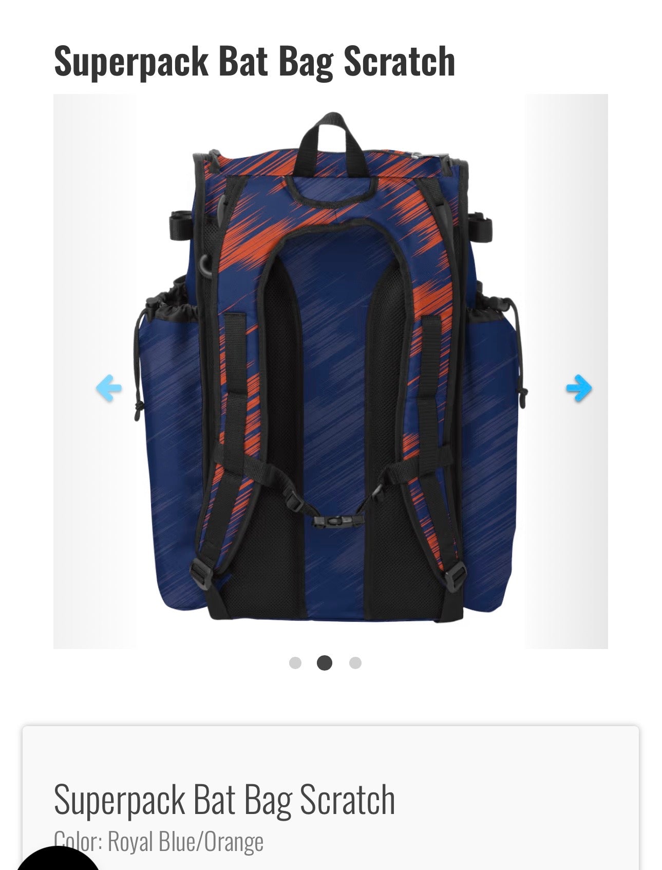 SuperPack Bat Bag