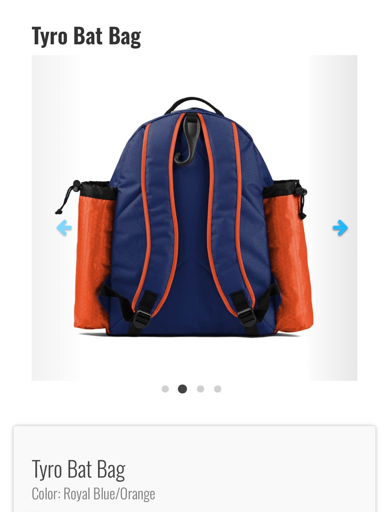 Tyro Bat Bag