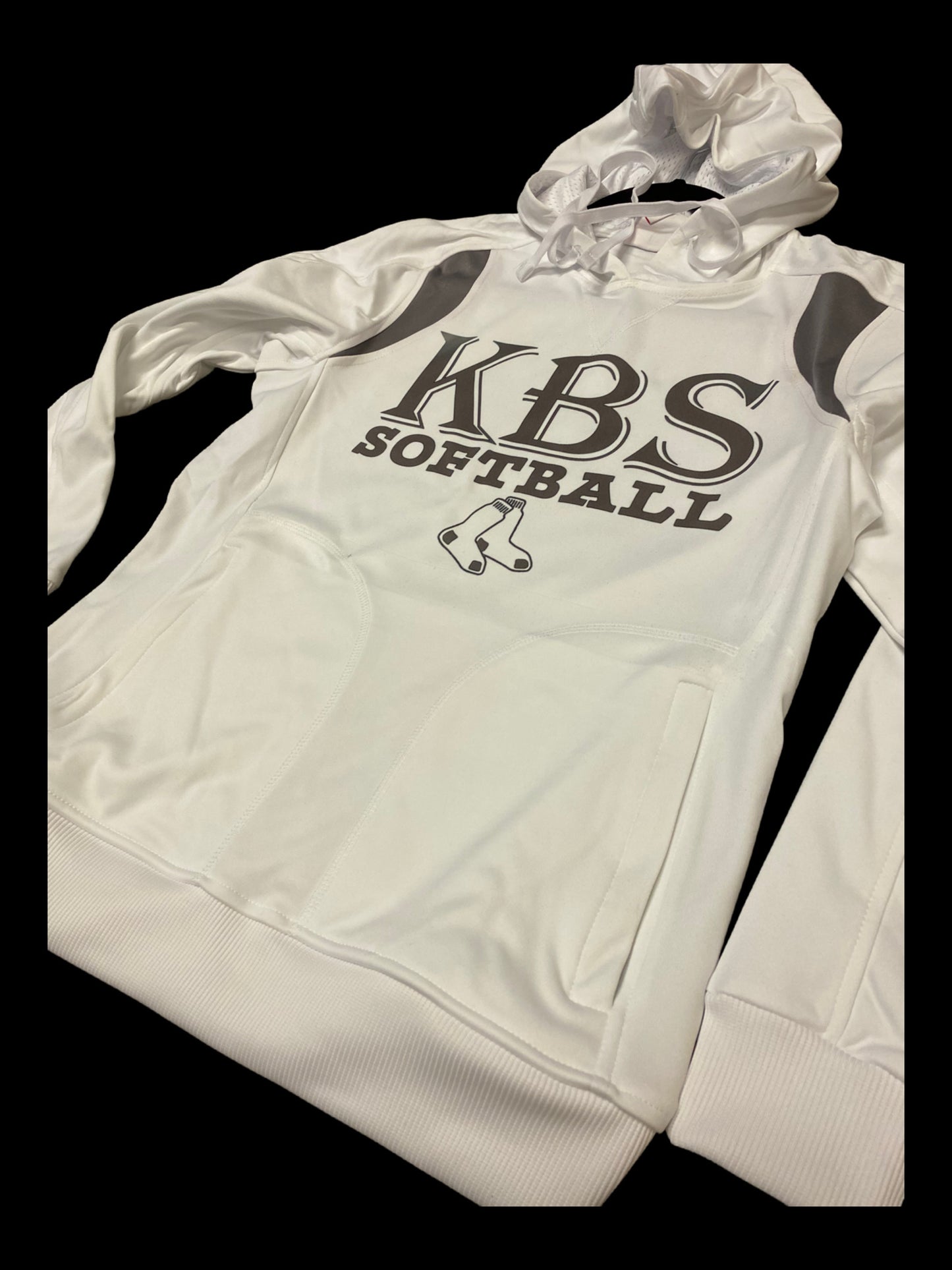 Women’s White KBS Hoodie