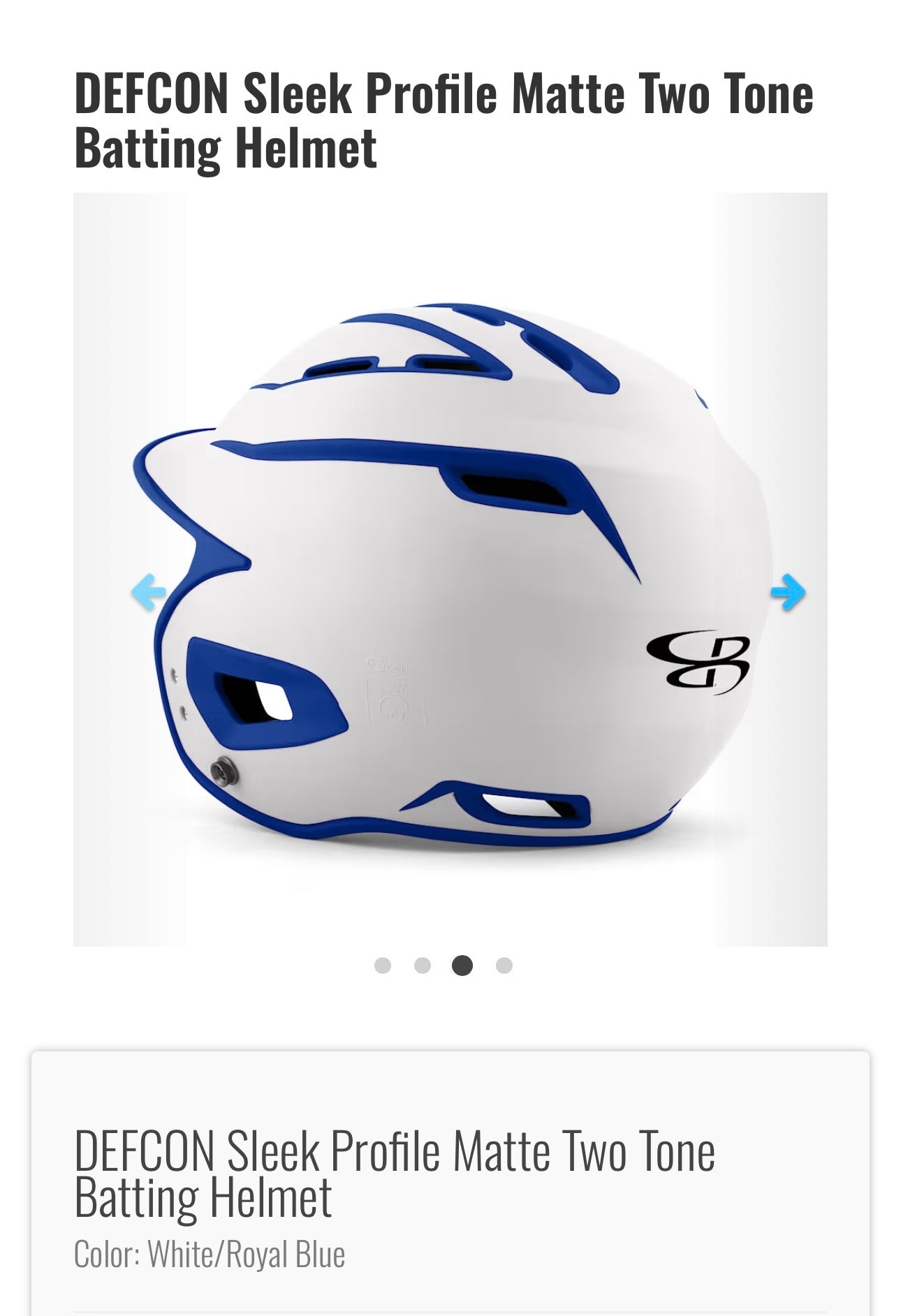 Batting Helmet with Facemask