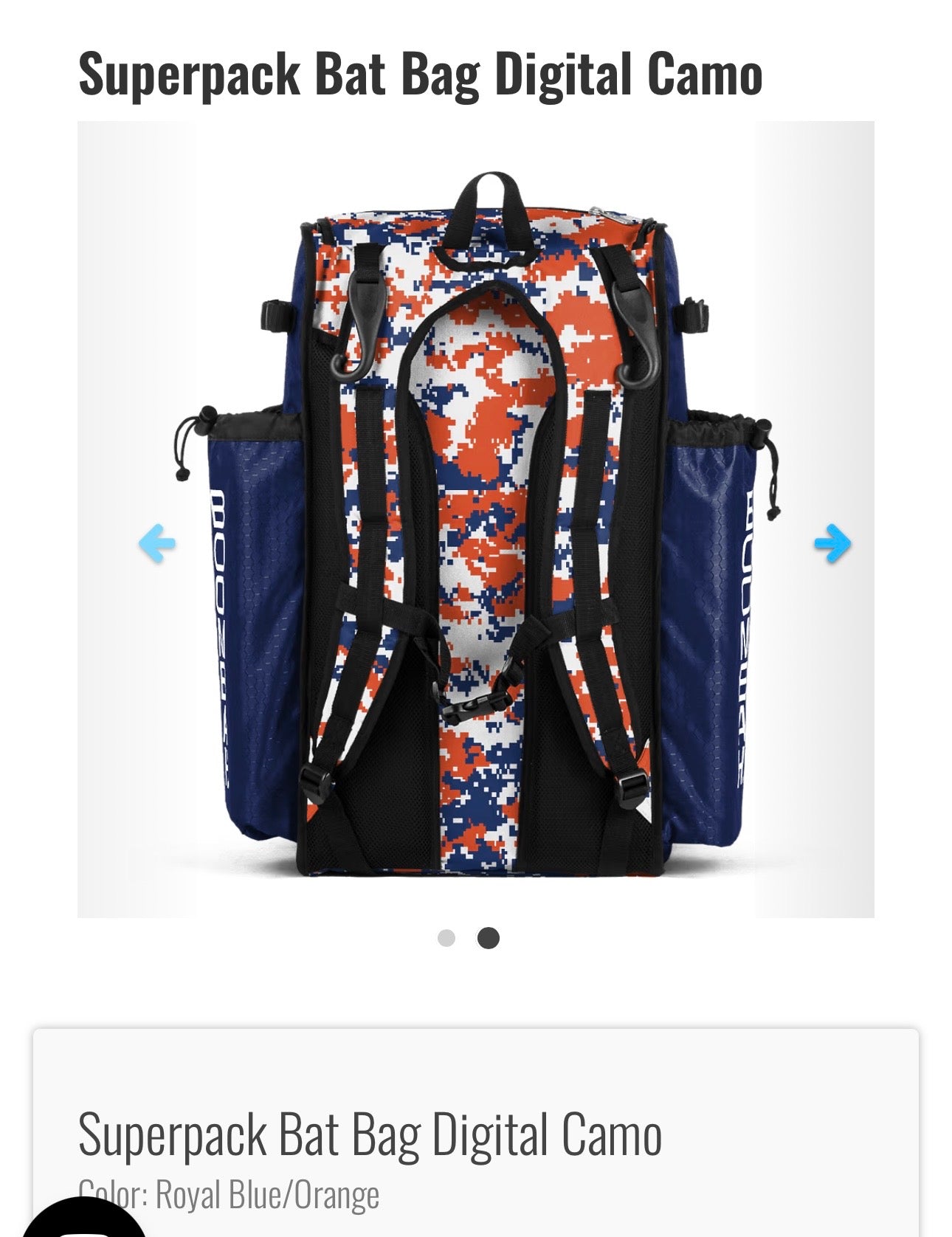 SuperPack Bat Bag
