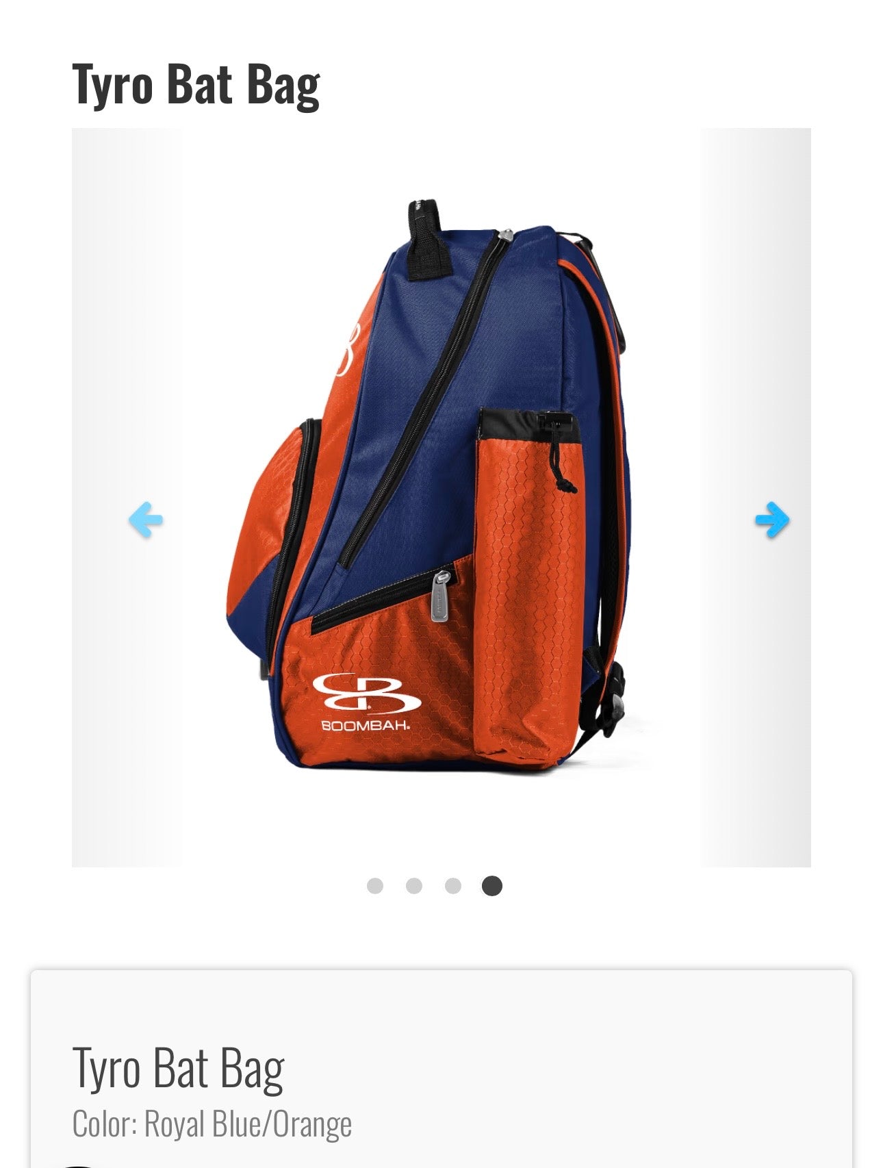 Tyro Bat Bag