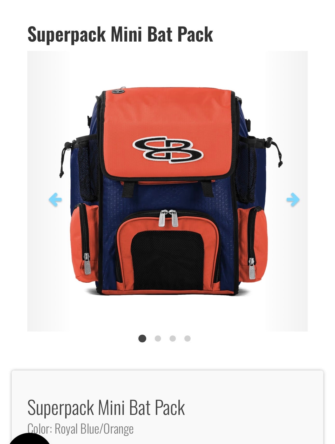 SuperPack Mini Bat Bag