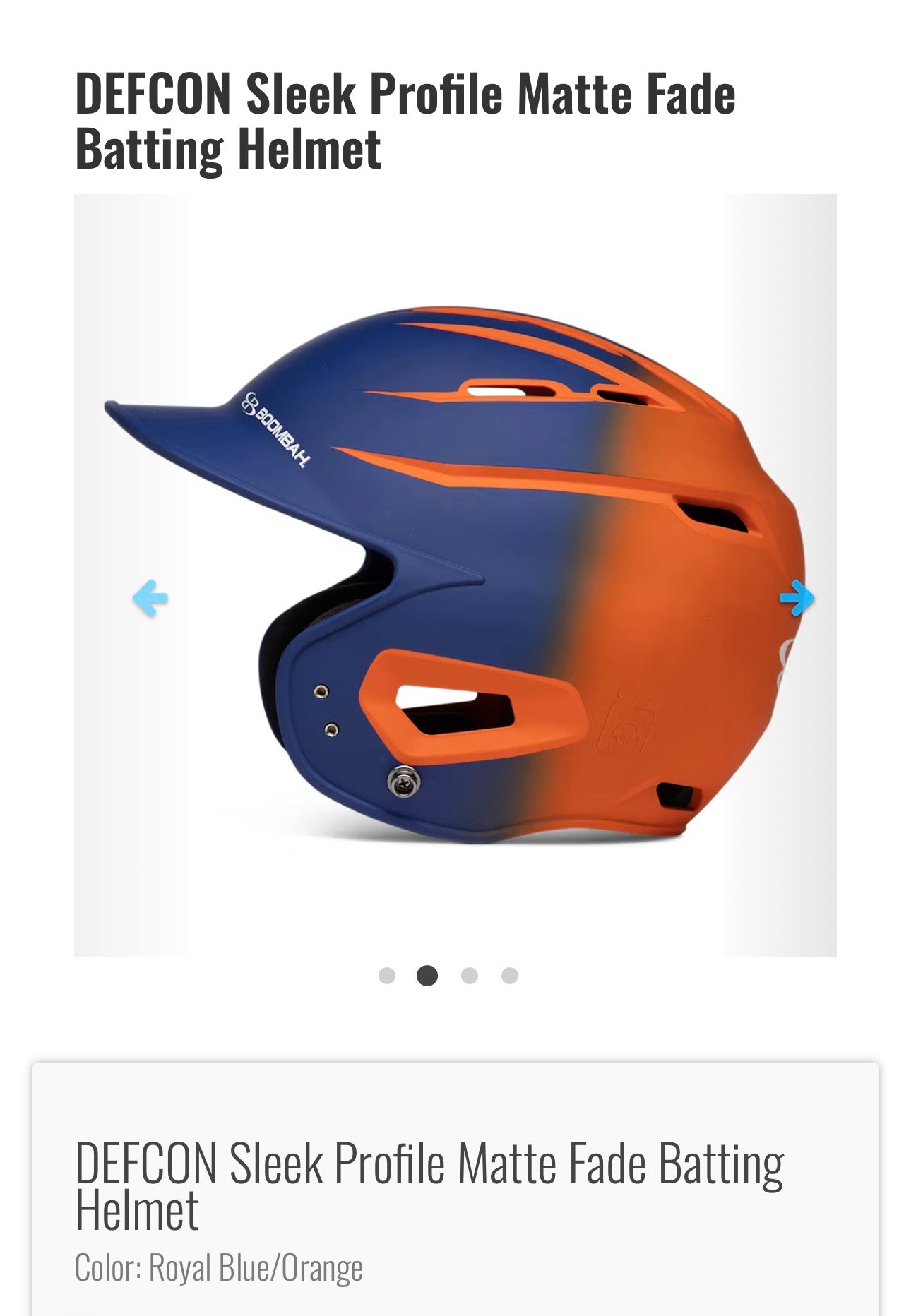 Batting Helmet with Facemask