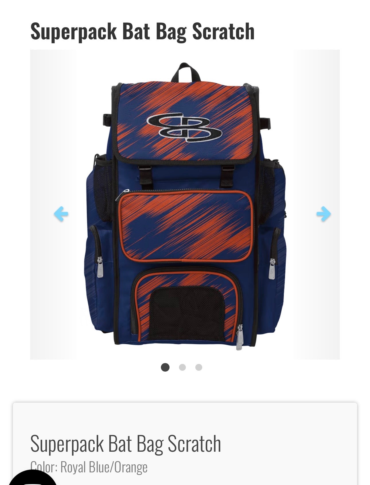 SuperPack Bat Bag