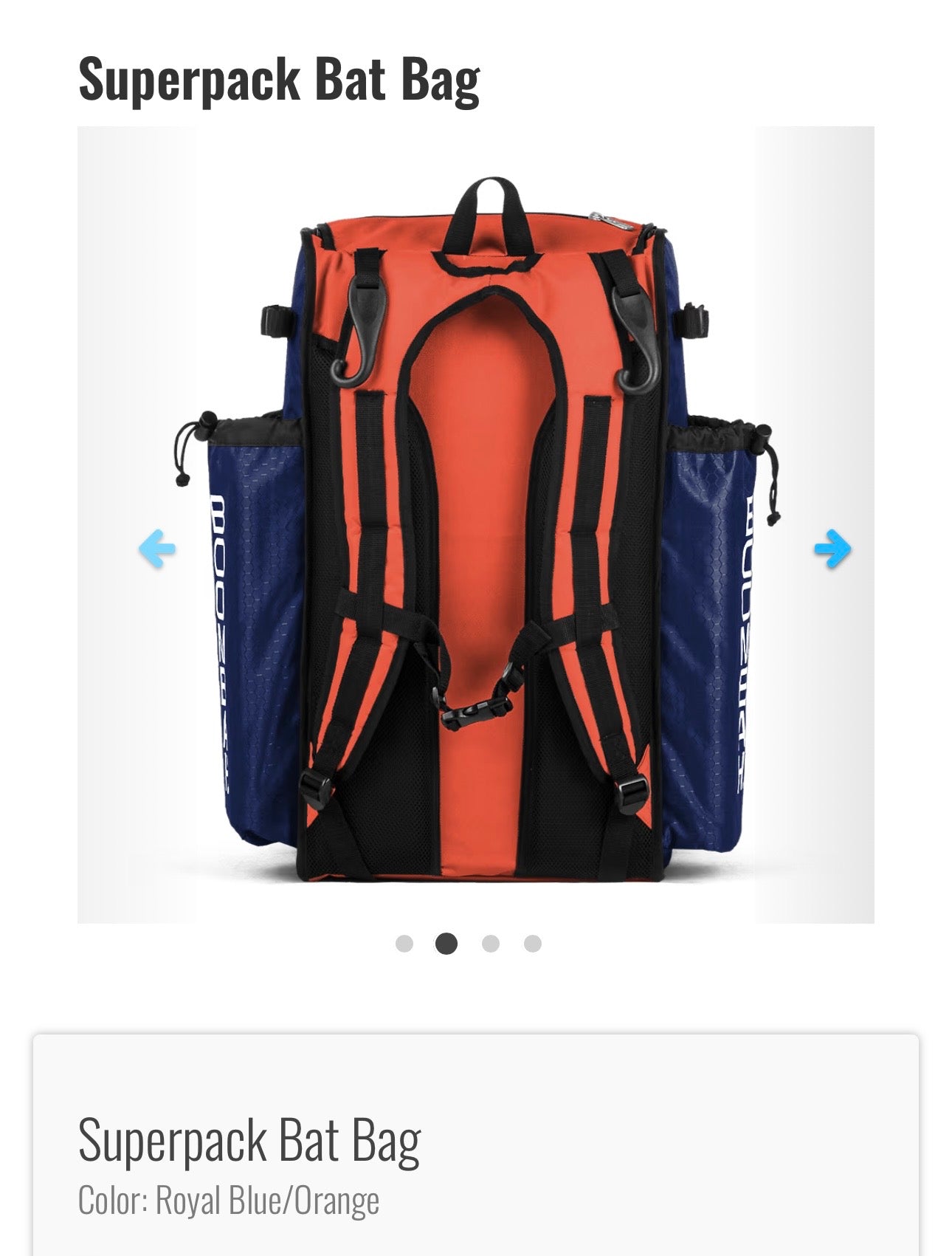 SuperPack Bat Bag