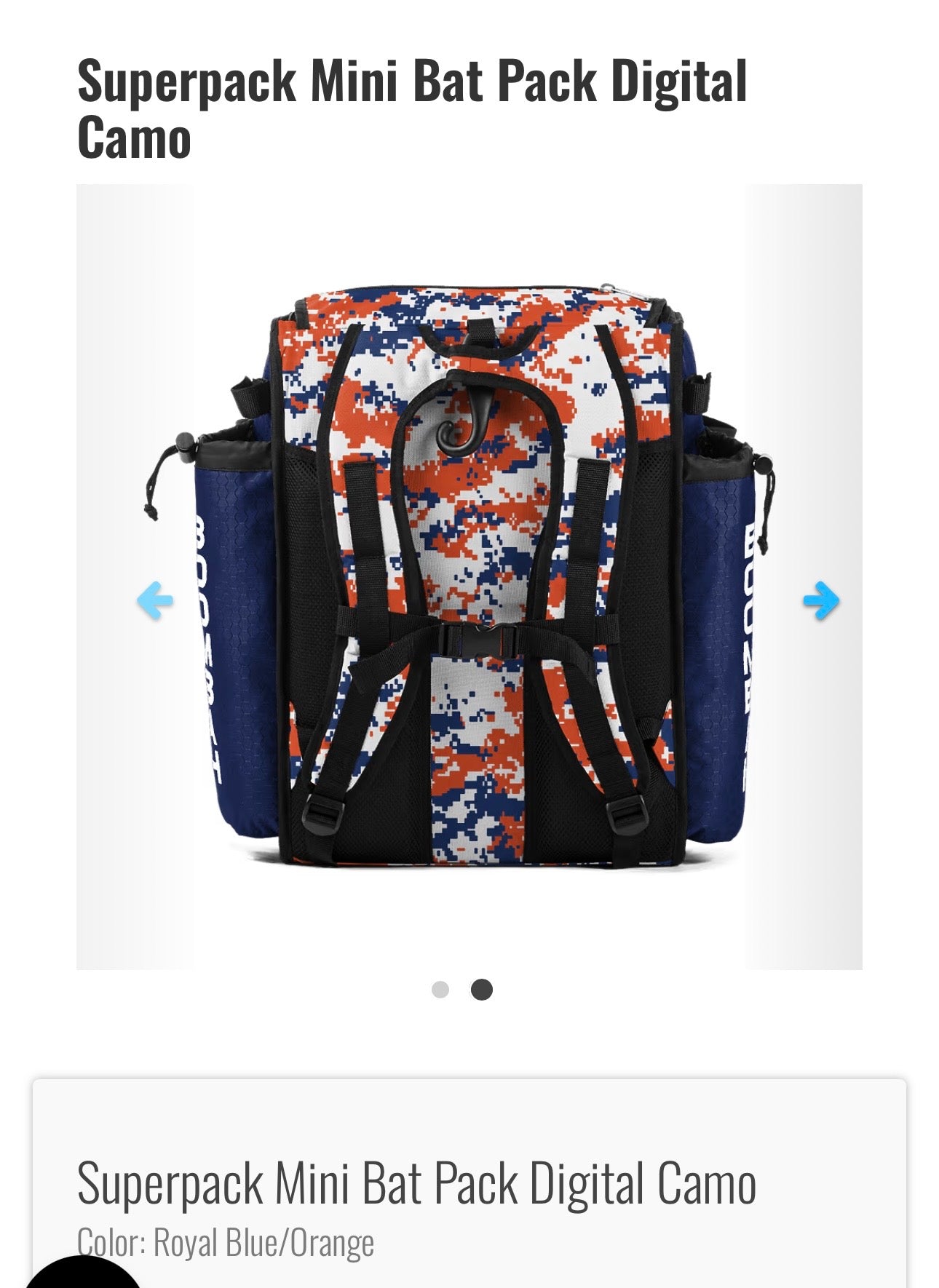 SuperPack Mini Bat Bag