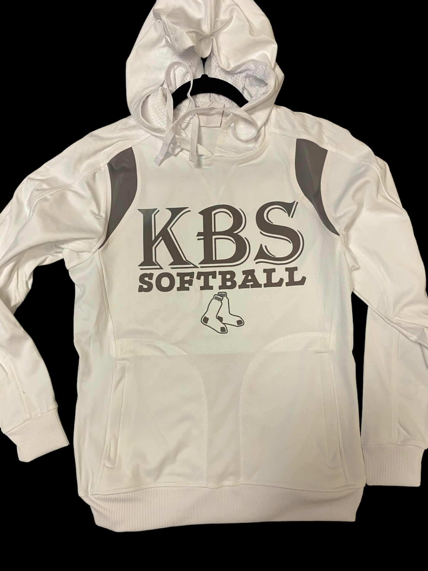 Women’s White KBS Hoodie