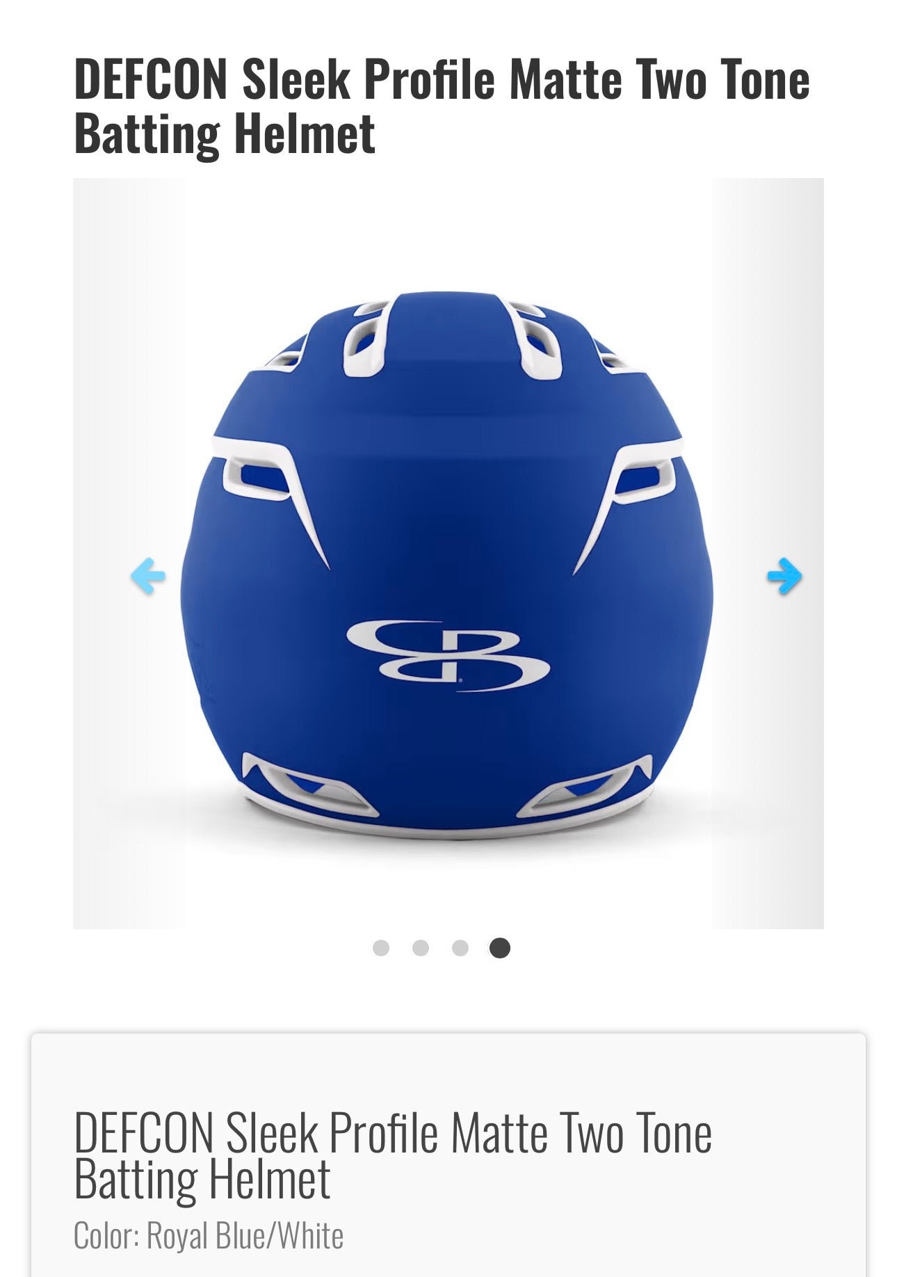 Batting Helmet with Facemask