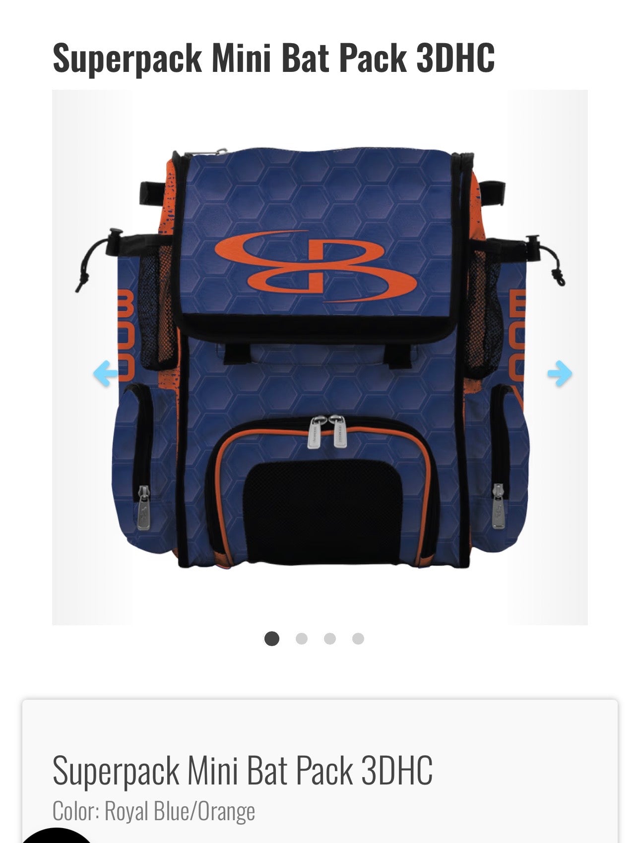 SuperPack Mini Bat Bag