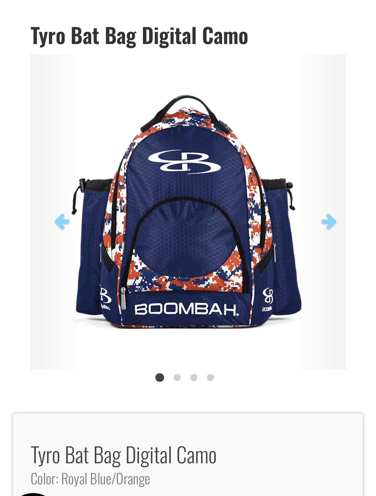 Tyro Bat Bag