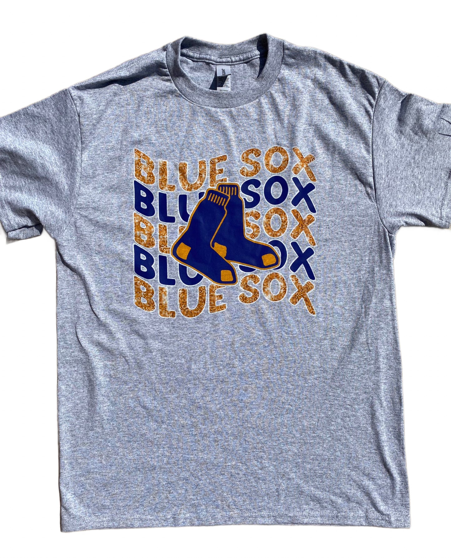 Blue Sox Glitter