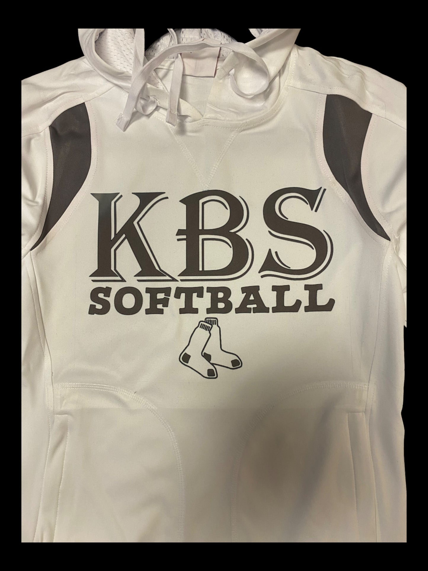 Women’s White KBS Hoodie