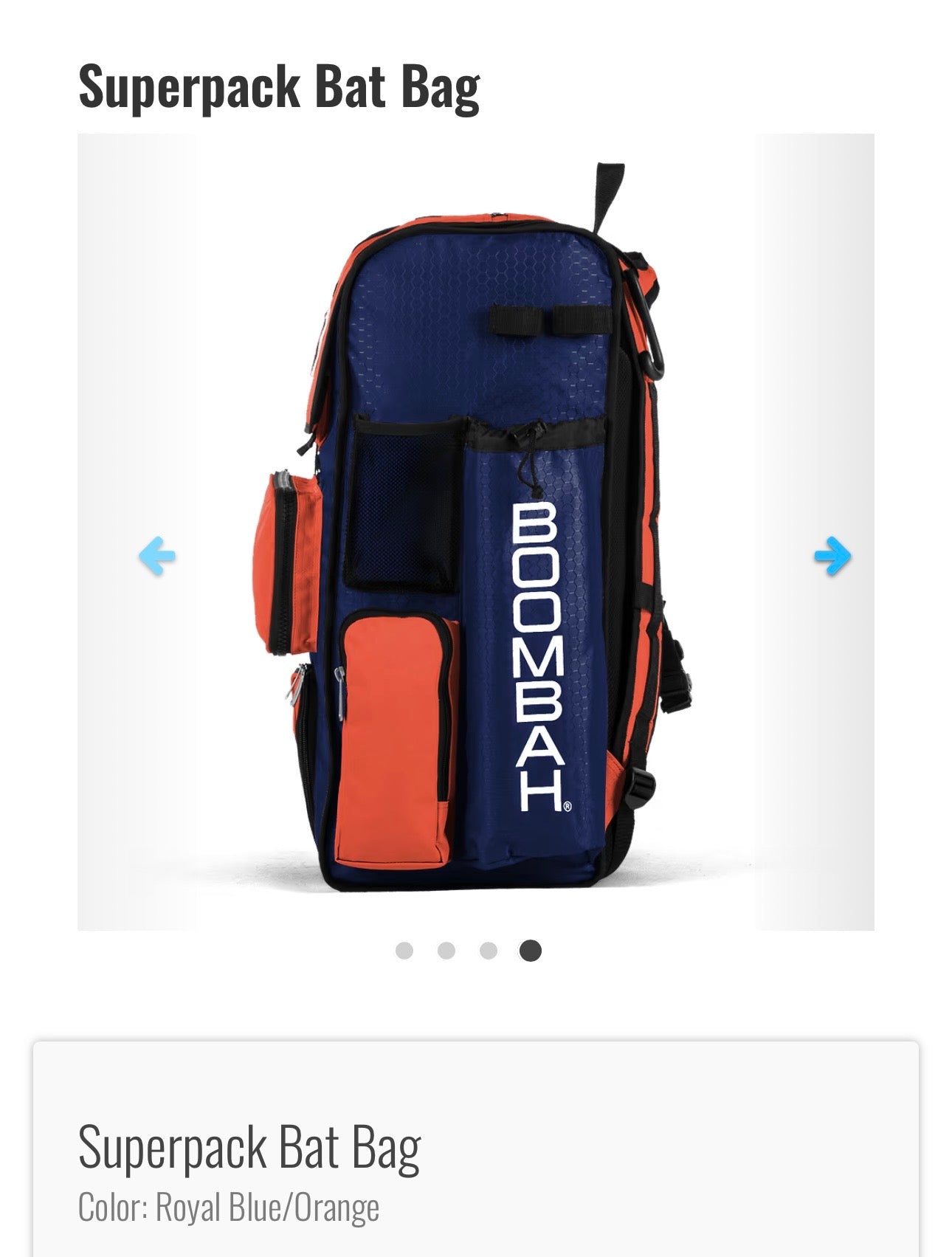 SuperPack Bat Bag