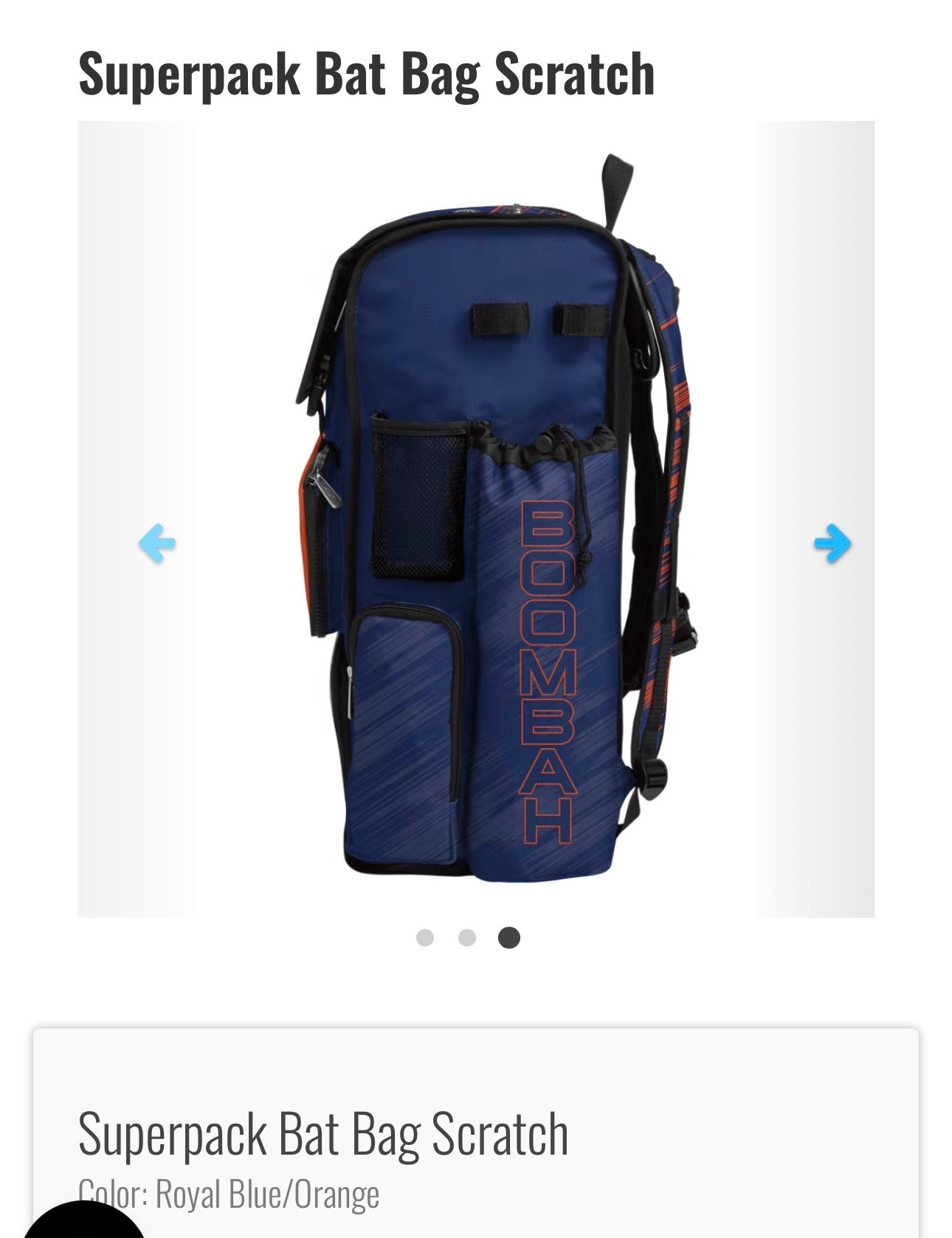 SuperPack Bat Bag
