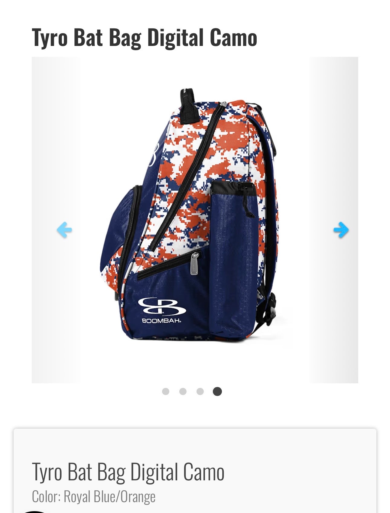 Tyro Bat Bag