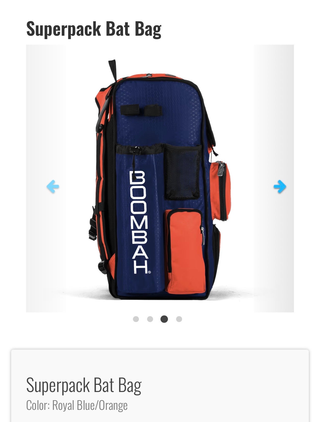 SuperPack Bat Bag