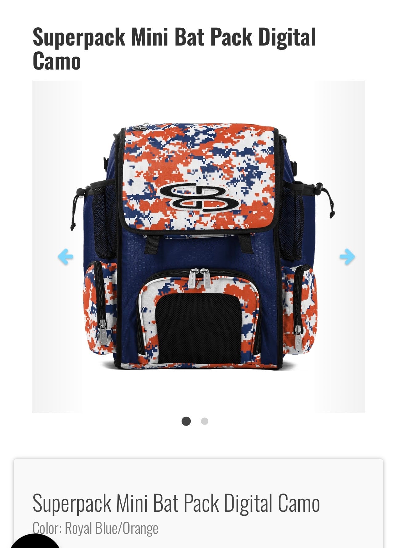 SuperPack Mini Bat Bag