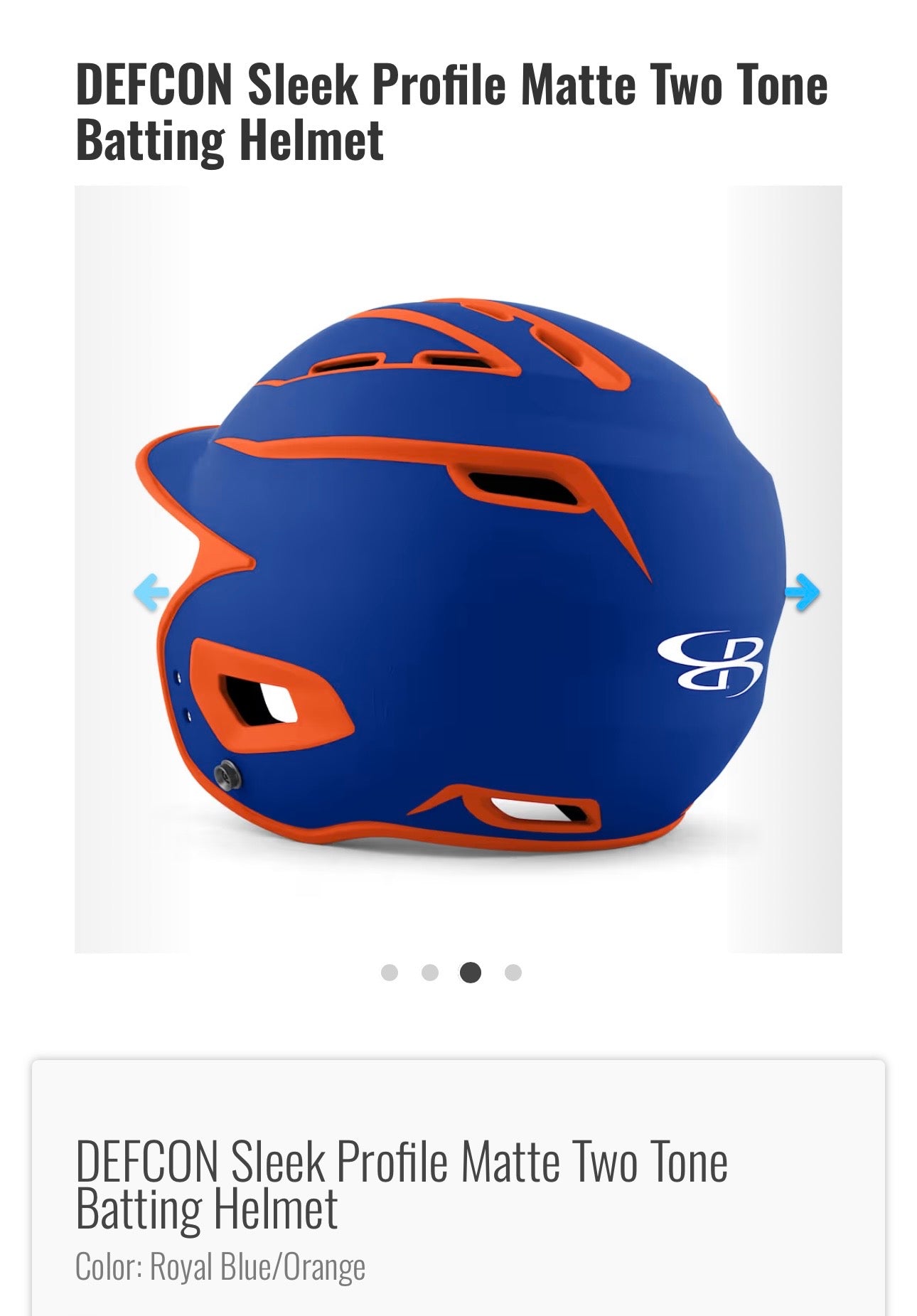 Batting Helmet with Facemask