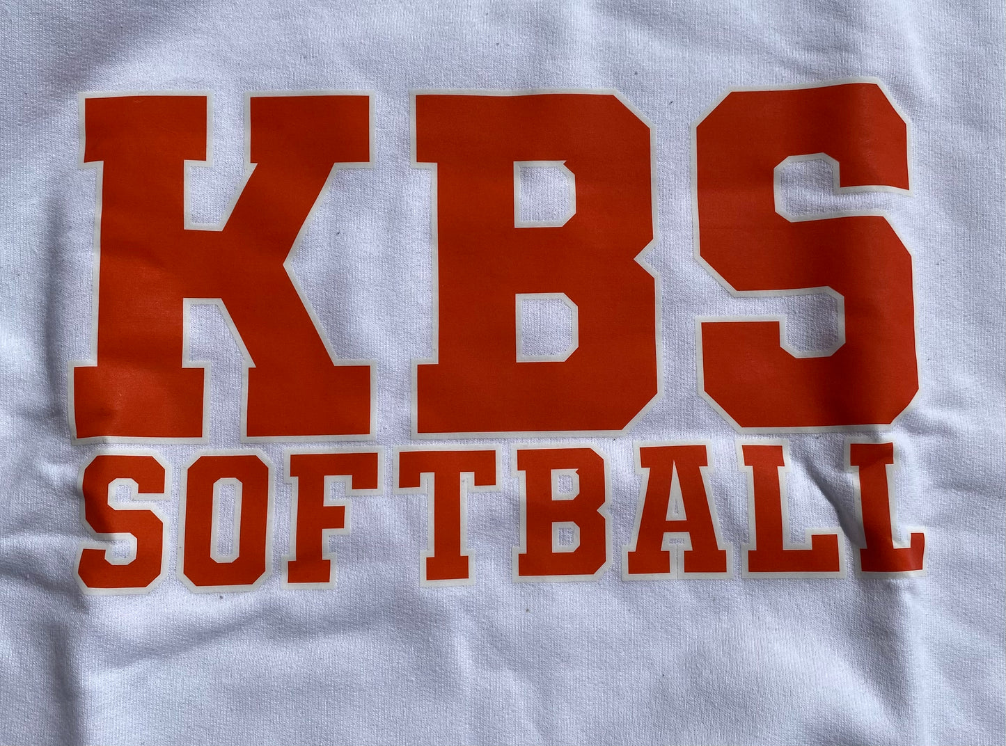 Orange KBS Crewneck Sweatshirt